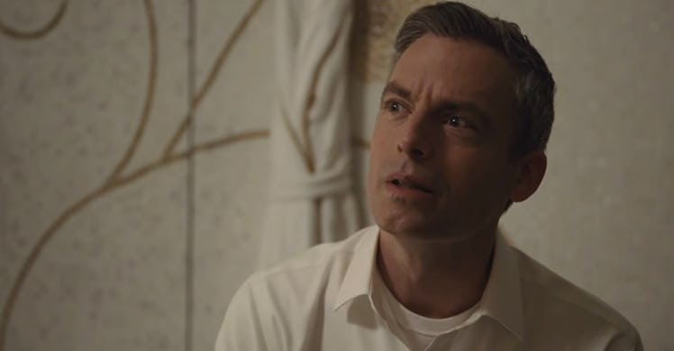 Justin Kirk as Menken in Succession Episode 6 