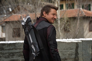 Jeremy Renner as Clint Barton/Hawkeye in Avengers: Age of Ultron