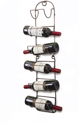 SODUKU Wall Mounted Metal Wine Rack