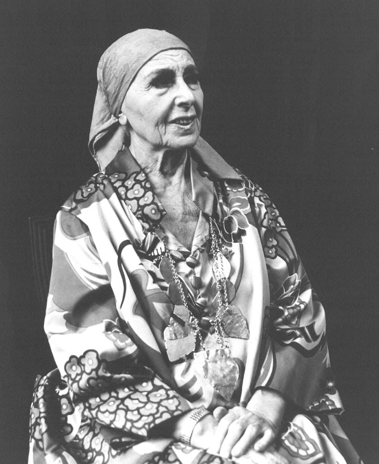 Portrait of Louise Nevelson