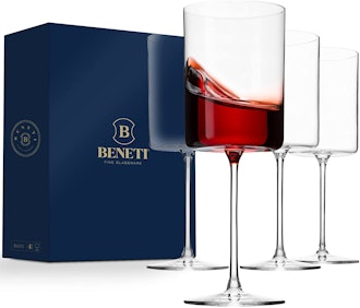 BENETI Superlative Edge Wine Glasses (4-Pack)