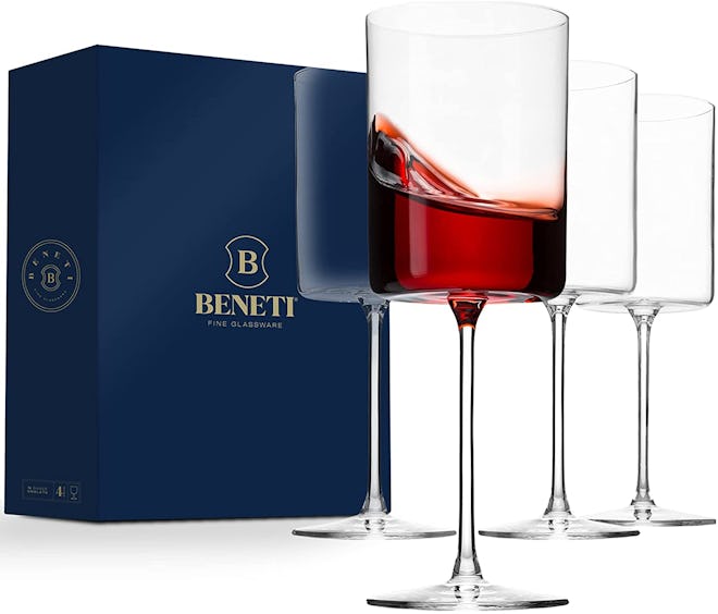 BENETI Superlative Edge Wine Glasses (4-Pack)