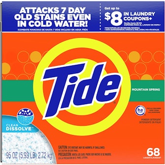 Tide Mountain Spring HE Powder Laundry Detergent