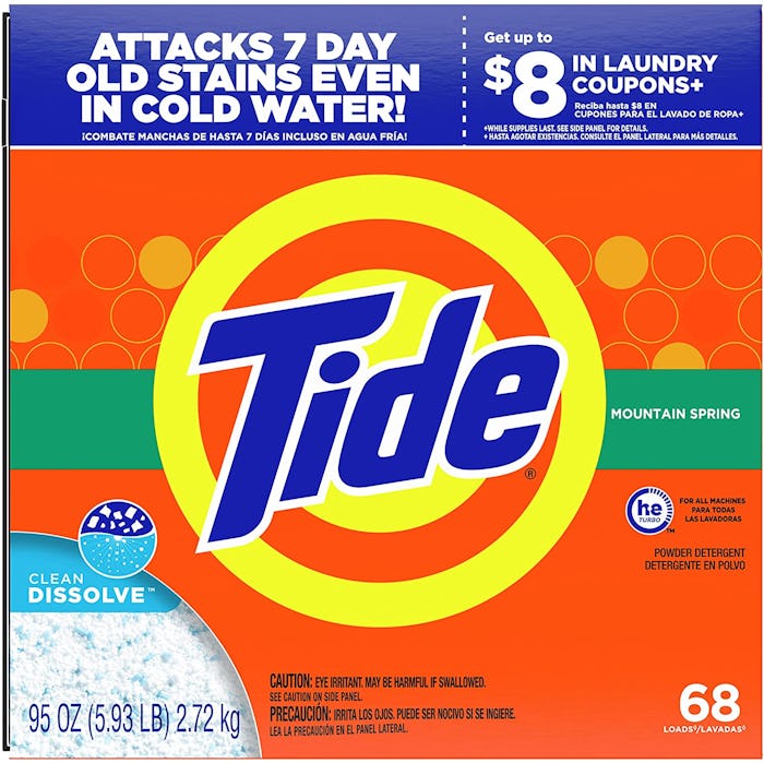 Tide Mountain Spring HE Powder Laundry Detergent