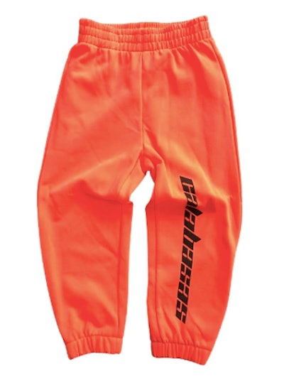 Orange jogger pants for kids