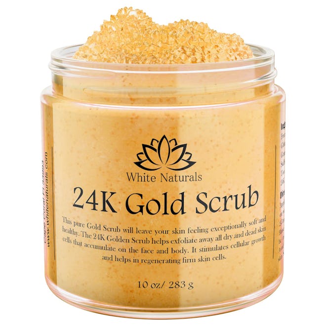 White Naturals 24K Gold Scrub