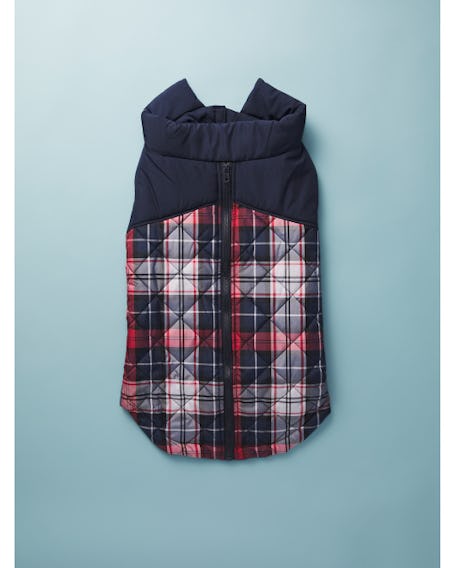 HUMANE SOCIETY Plaid Quilted Pet Jacket