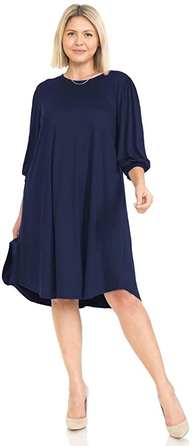 Pastel by Vivienne Balloon Sleeve Midi Dress