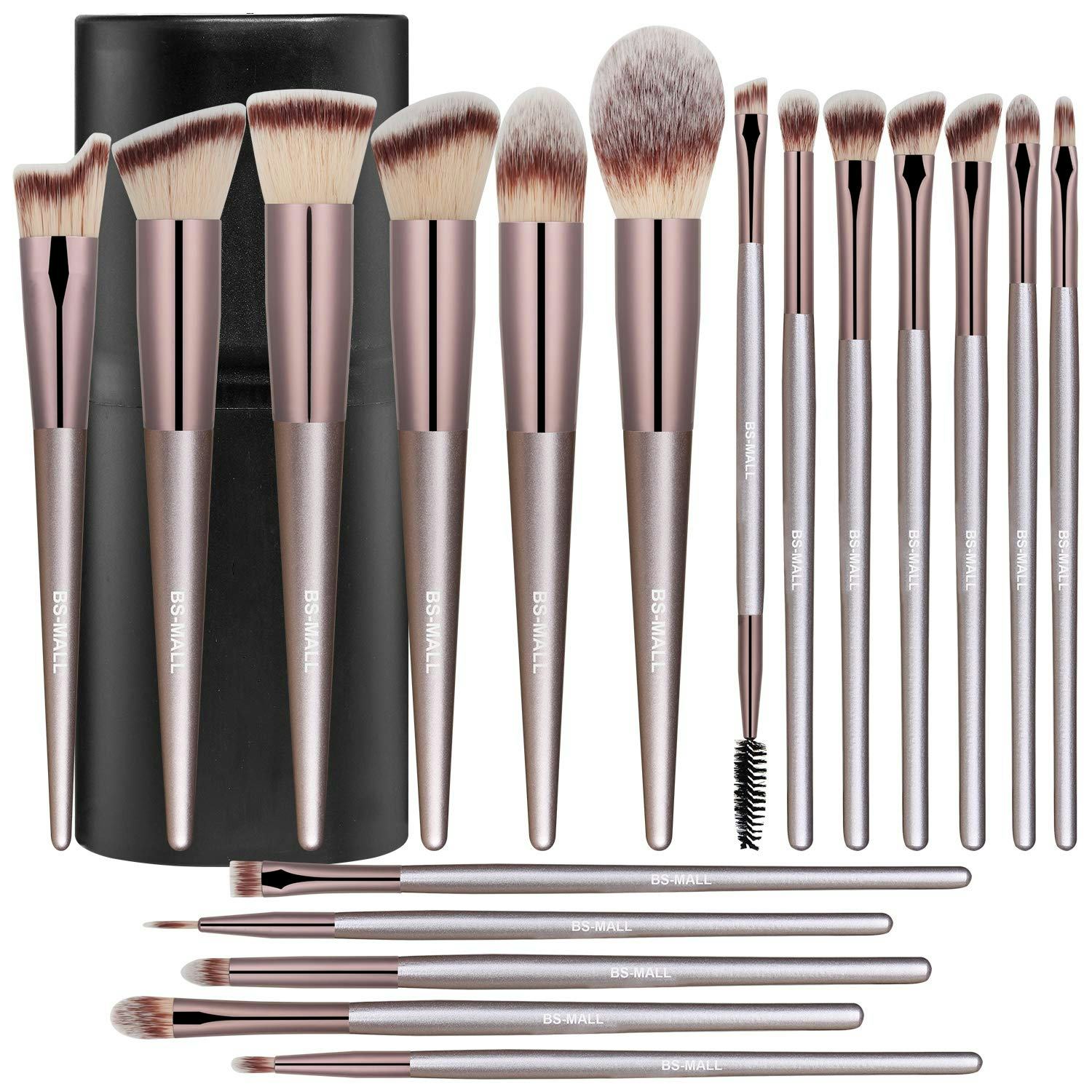 BS-MALL Makeup Brush Set (18 Pieces)