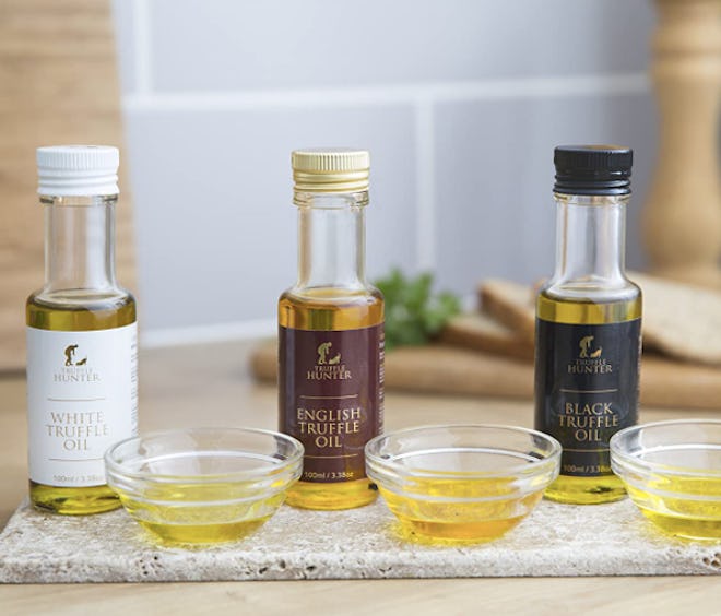 TruffleHunter Truffle Oil Selection Gift Set - White, English & Bl