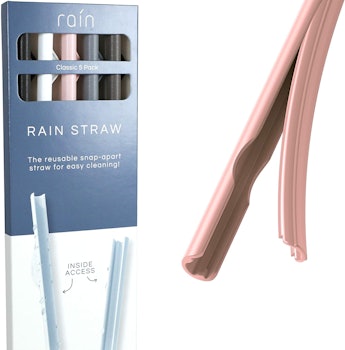 Rain Straw Reusable Straws (5-Pack)