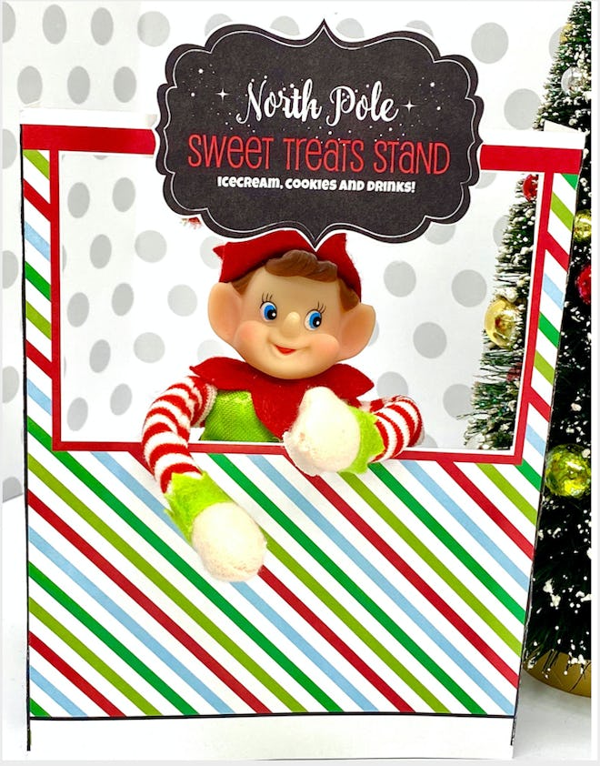 Elf on the Shelf Sweet Treats Stand 