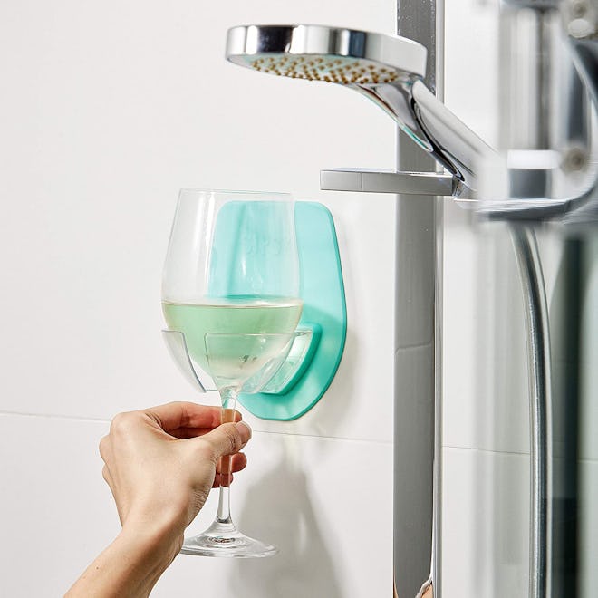 30 Watt Silicone Bath Wine Glass Holder