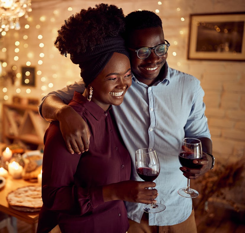 This Aries-Taurus couple is having an extra romantic Thanksgiving.