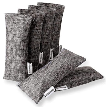 Marsheepy Natural Bamboo Charcoal Bags (6-Pack)