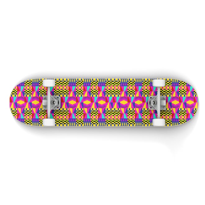 Proper Gnar Kente Complete Skateboard is a great gift for kids who like sports