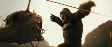 King Kong quickly makes his presence known in Kong: Skull Island