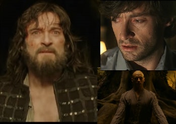 Hugh Jackman’s characters: The Conquistador, Dr. Thomas Creo, and The Space Traveler.