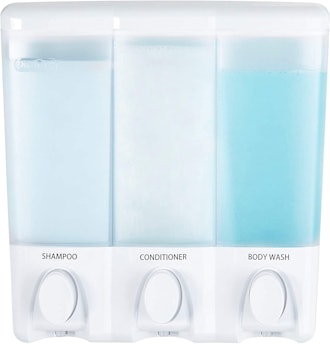Better Living Products 3-Chamber Shower Dispenser 
