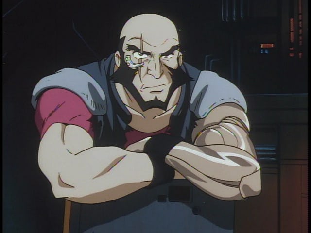 Jet Black in the &lsquo;Cowboy Bebop&rsquo; anime