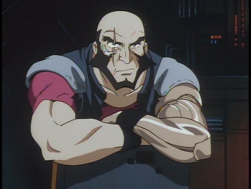 Jet Black in the 'Cowboy Bebop' anime