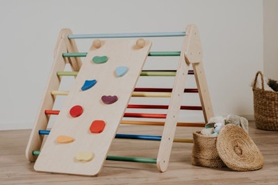 Etsy Swedish Climbing Triangle with Ramp is a great gift for kids who like sports