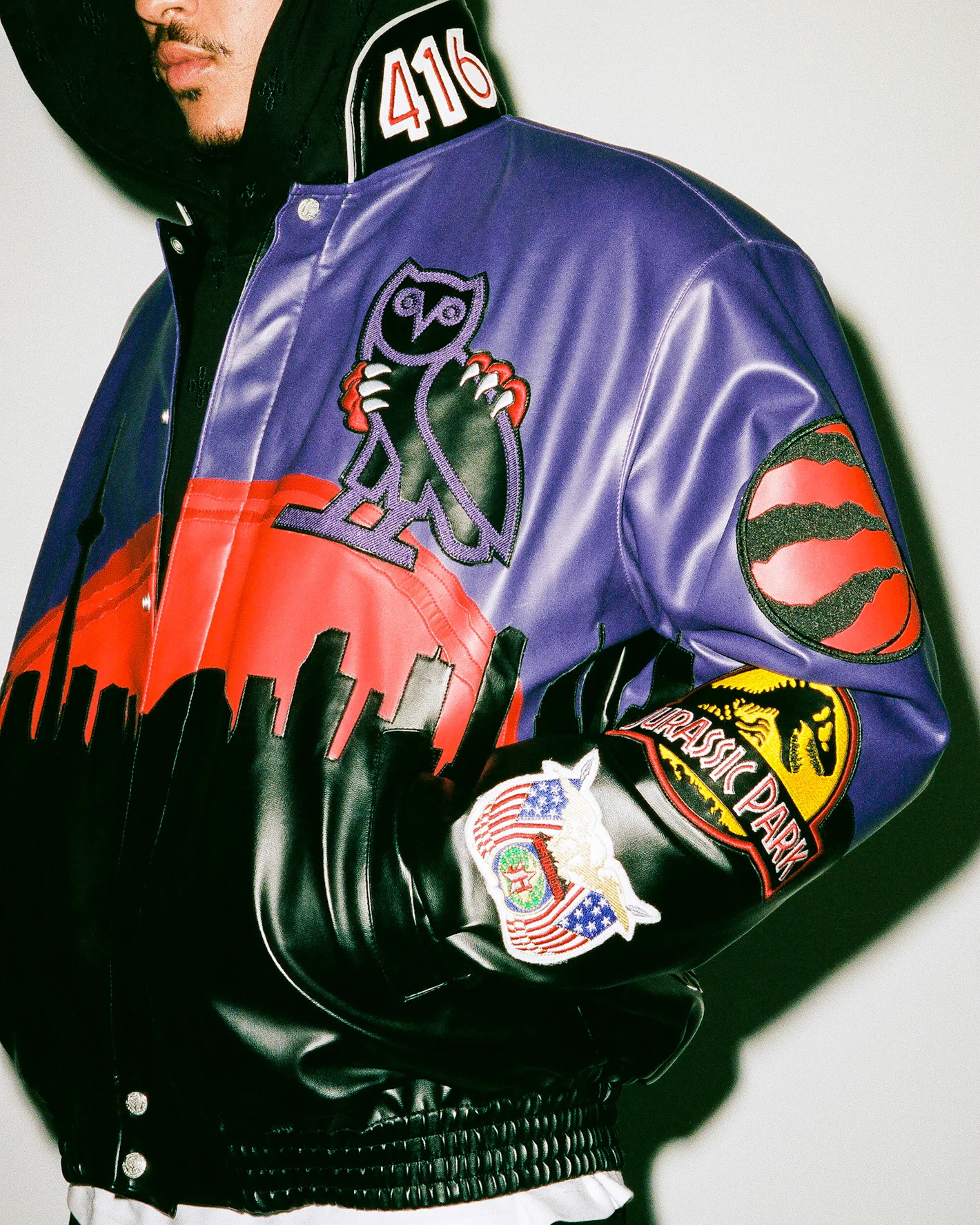 Drake Raptors Shirts Drake’s OVO brand taps ‘Jurassic Park’ for its latest NBA Raptors ...