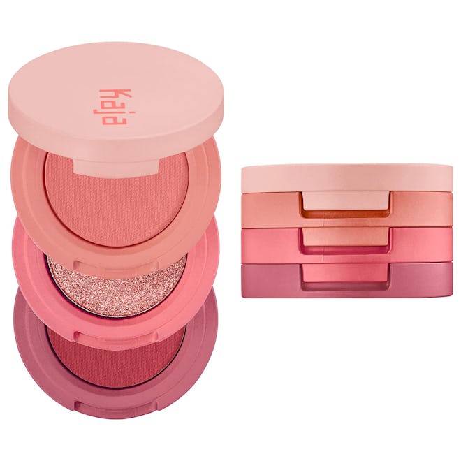 KAJA Beauty Bento Collection Bouncy Shimmer Eyeshadow Trio 