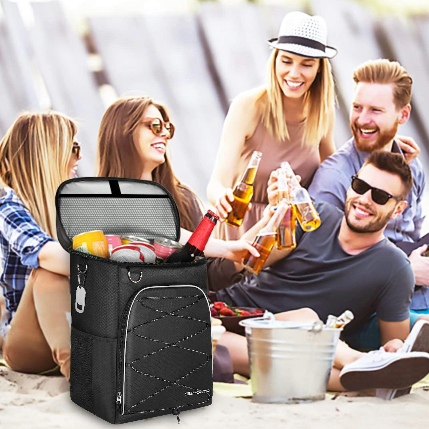 SEEHONOR Insulated Cooler Backpack