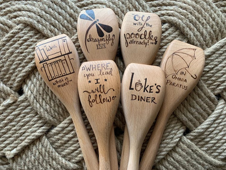 'Gilmore Girls'-Inspired Wood Burned Spoons