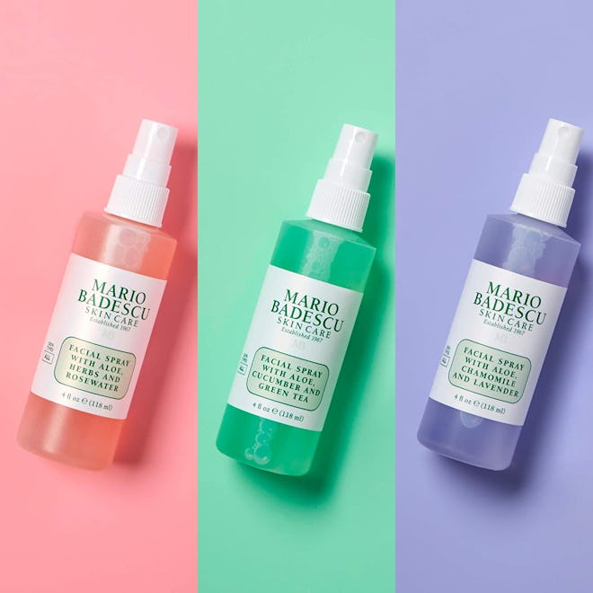 Mario Badescu Spritz Mist and Glow Facial Spray Collection (3-Pack)