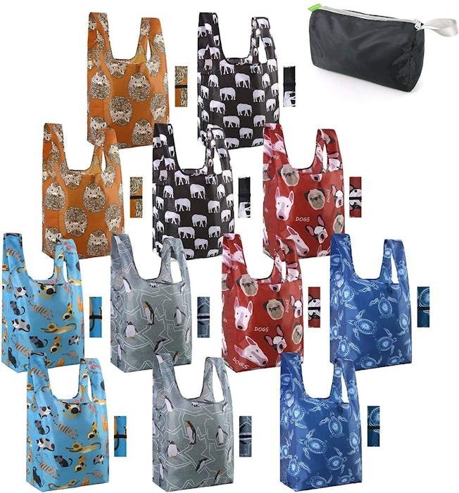 Beegreen Reusable Grocery Bags (12-Pack)