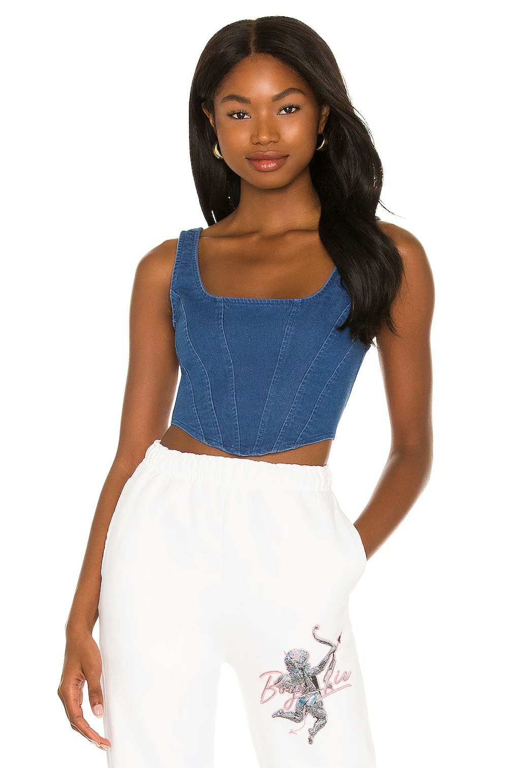 Revolve Mika Denim Corset