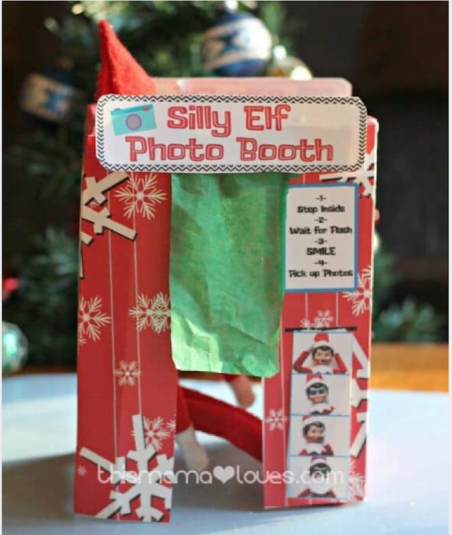 Elf on the Shelf Photo Booth