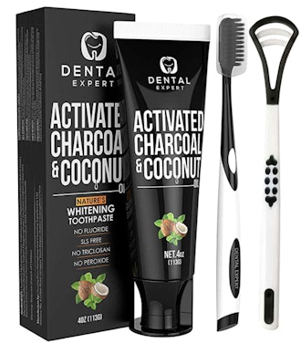 Dental Expert Activated Charcoal & Coconut Whitening Toothpaste
