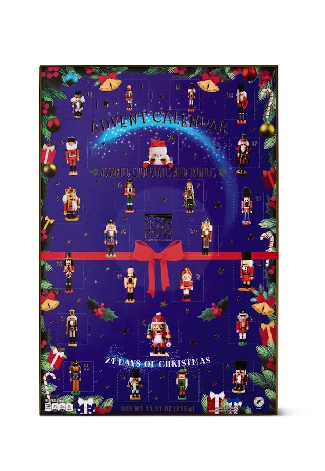 The Moser Roth Nutcracker Advent Calendar is available from Aldi this holiday season.