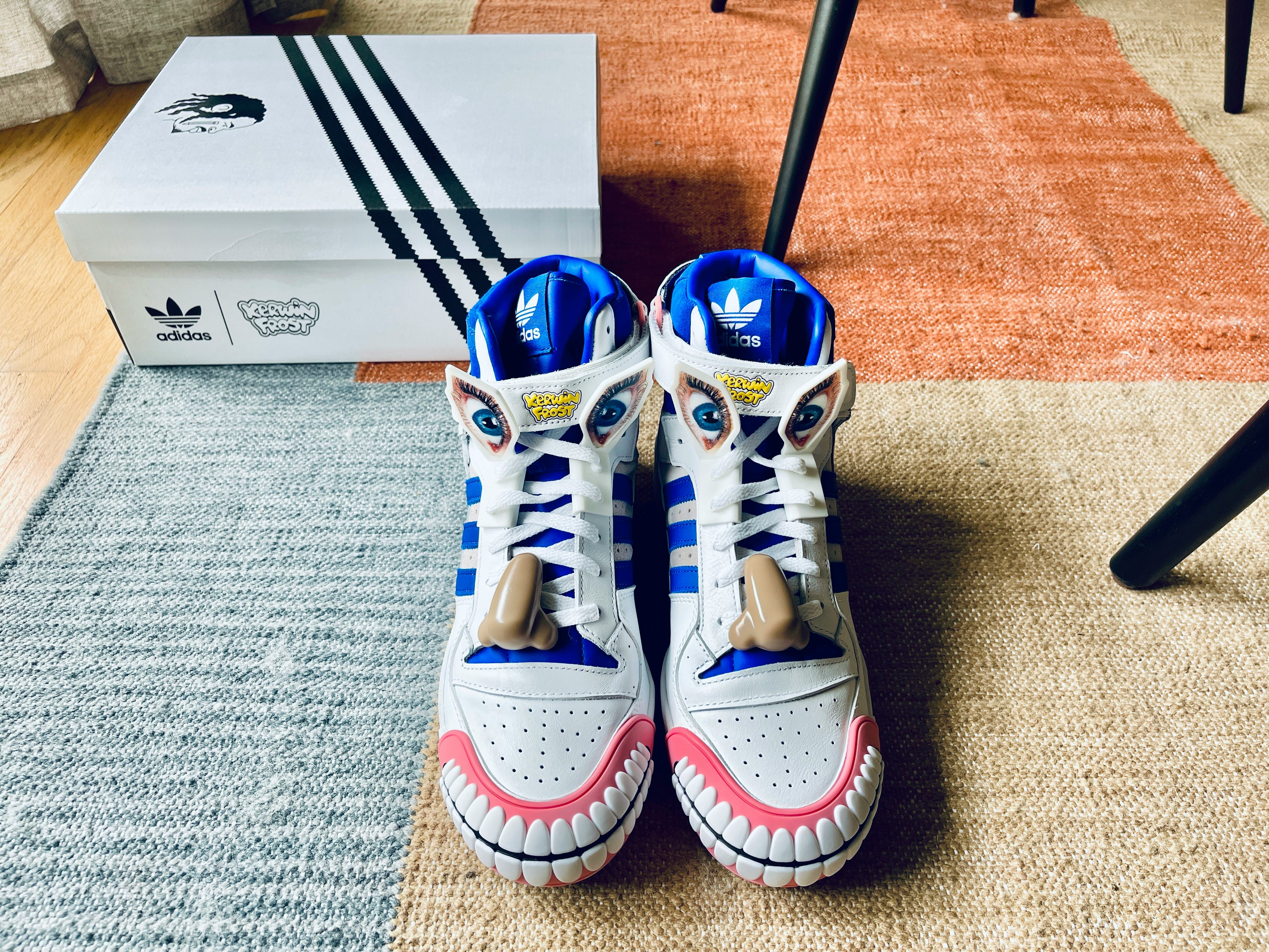 Wearing Adidas' Kerwin Frost Forum collab: Weirdest sneakers ever?