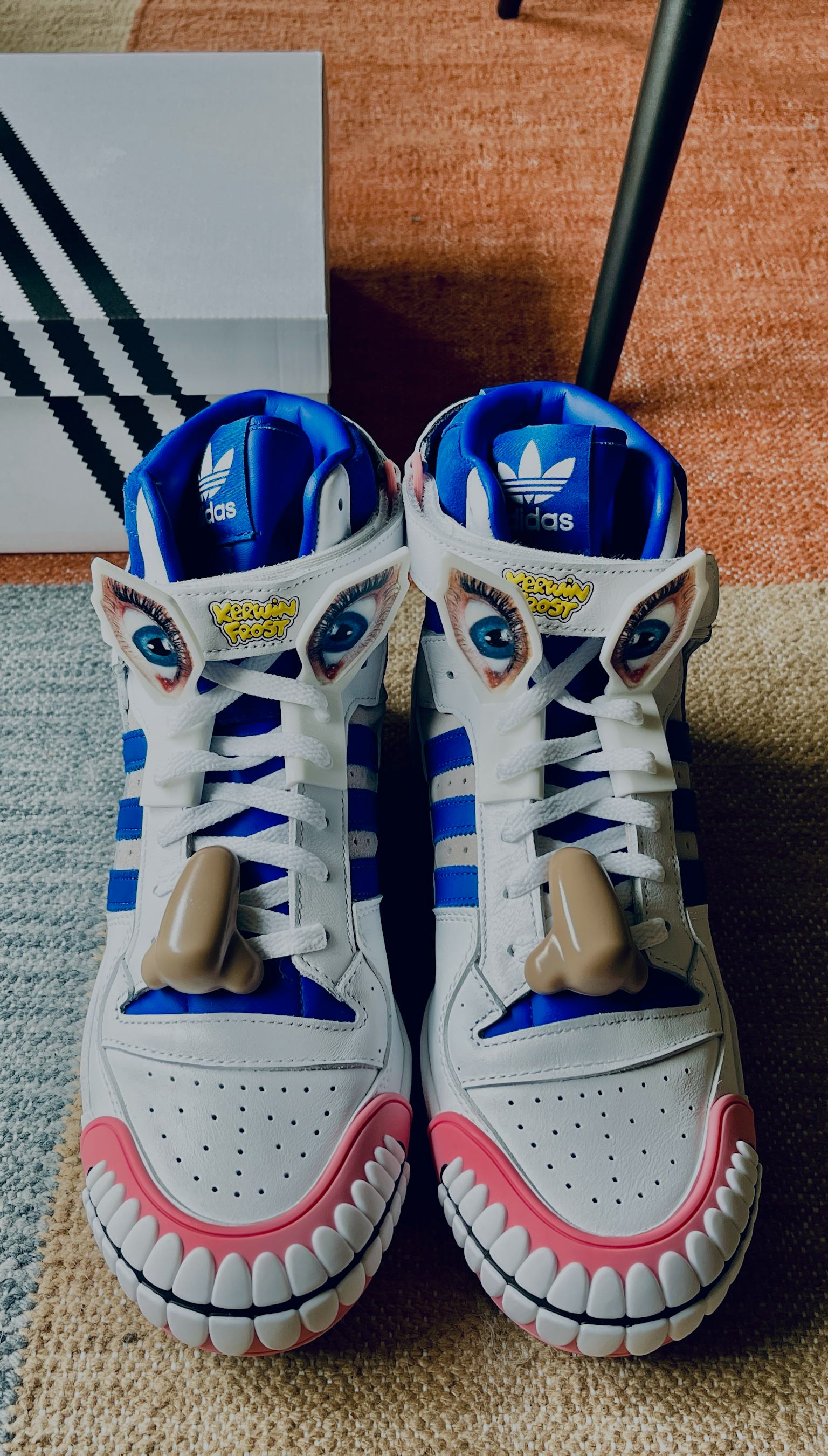 Wearing Adidas' Kerwin Frost Forum collab: Weirdest sneakers ever?