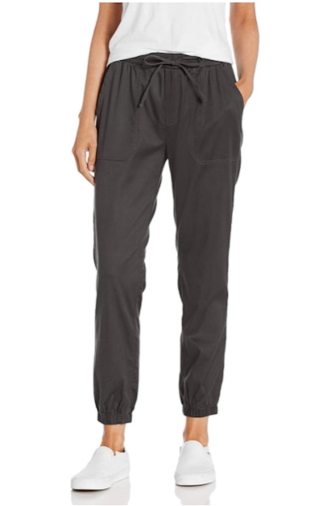 Daily Ritual Stretch Tencel Relaxed-Fit Drawstring Jogger Pant