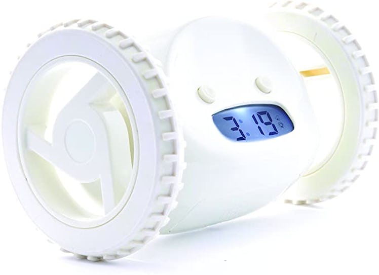 Clocky Alarm Clock on Wheels