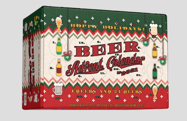 Aldi's Beer Advent Calendar is available for the 2021 holiday season.