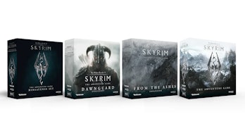The box sets for Skyrim — The Adventure Game