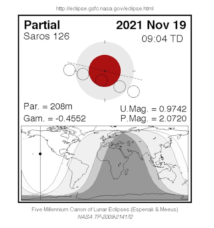 november 19 2021 full moon eclipse