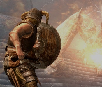 A screenshot from 2011's  Elder Scrolls V: Skyrim