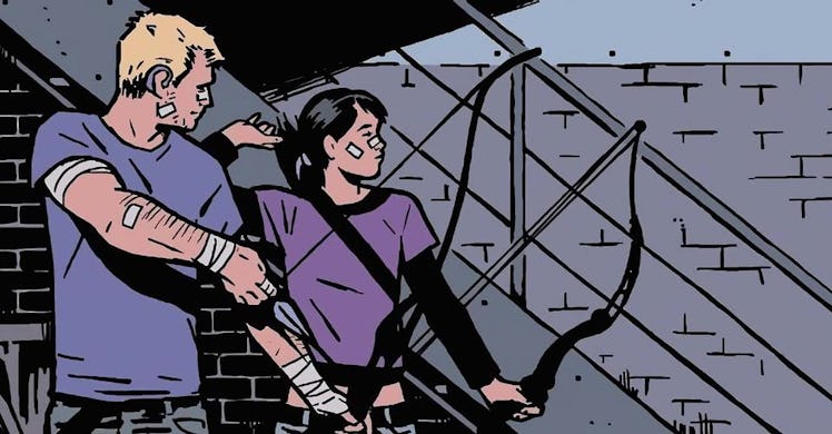 Hawkeye and Kate Bishop