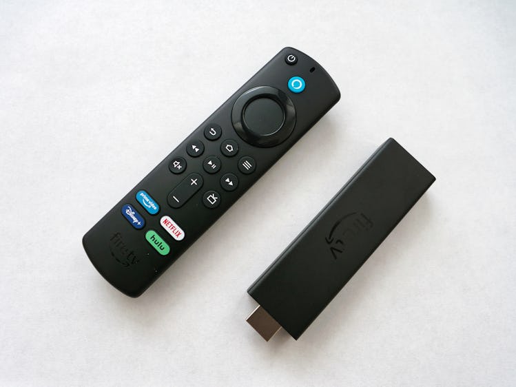 Amazon’s Fire TV Stick 4k Max and its remote control