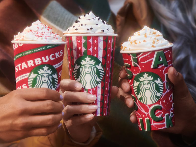 Starbucks' holiday 2021 drinks include a new iced sip