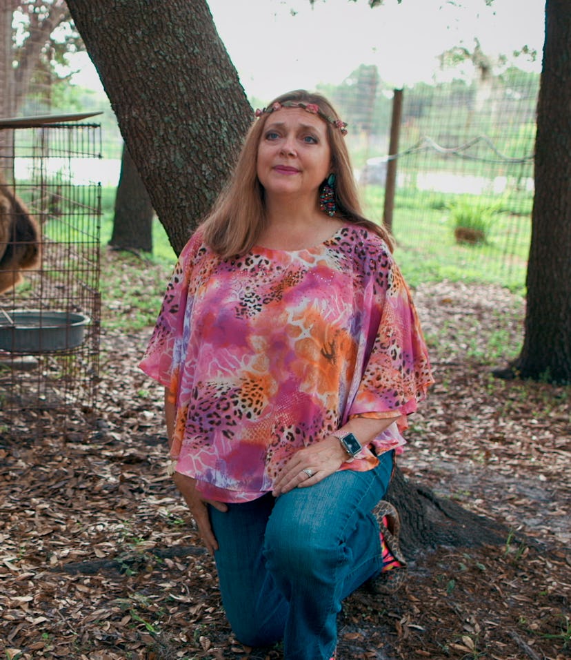 Carole Baskin in 'Tiger King'