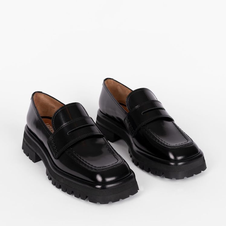 Labucq Mika Loafer Black Spazzolato