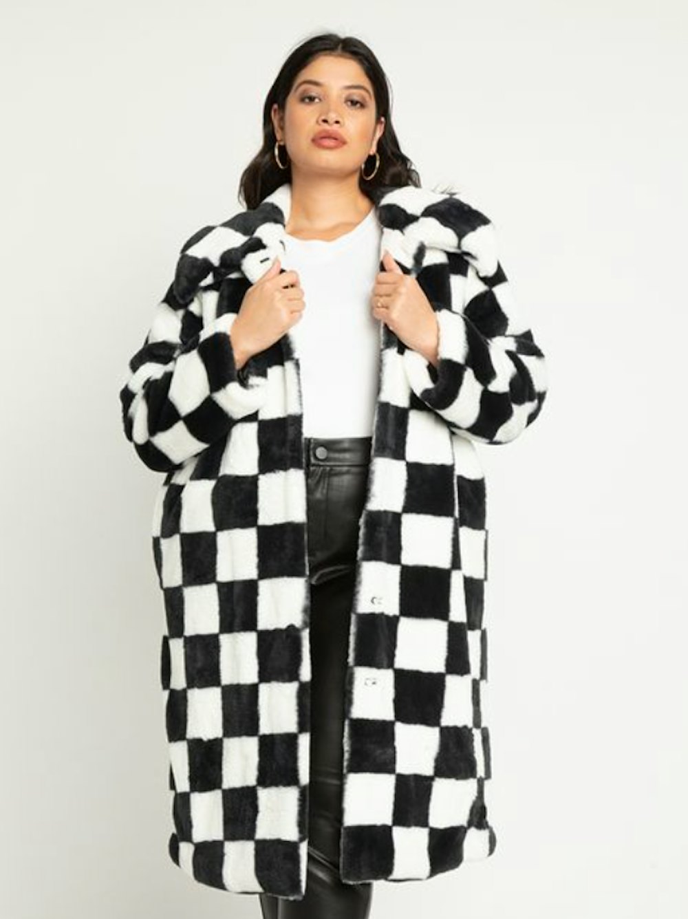Checkerboard Coat